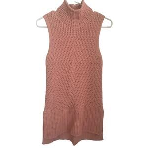 EUC Authentic Alice + Olivia Sleeveless Sweater Tank Tunic Dress Size XS